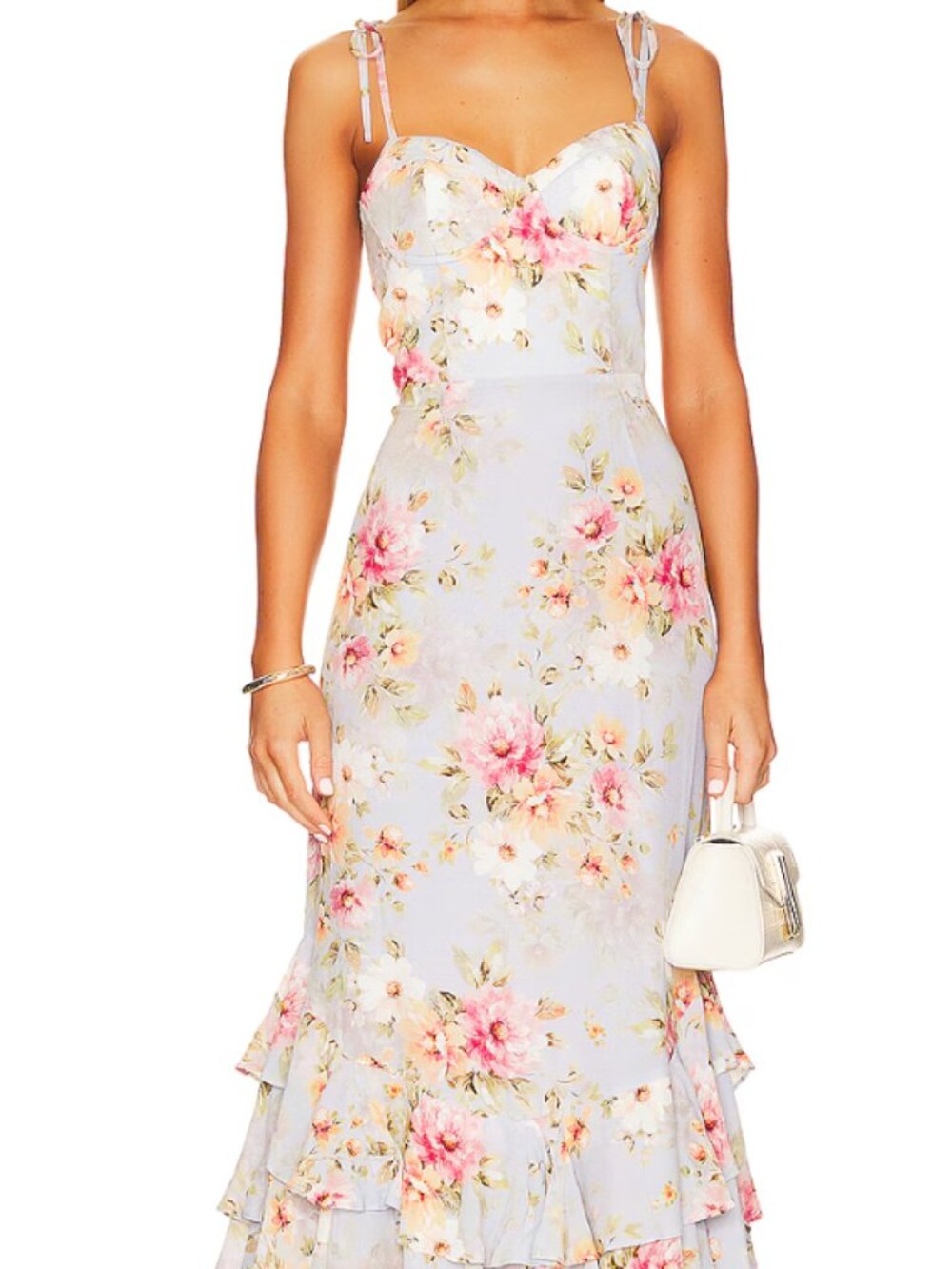 Yumi Kim Baxter Maxi Dress (floral wedding guest dress size S)